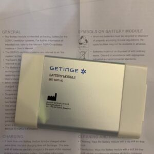REF 6487180 Ventilator Battery for Getinge MAQUET Servo I, Servo S, Servo U | CE-Certified, 100% Compatible
